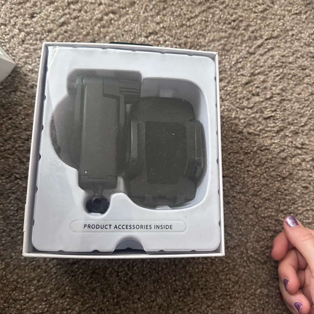 Black  Grip All-In-1 car phone holder